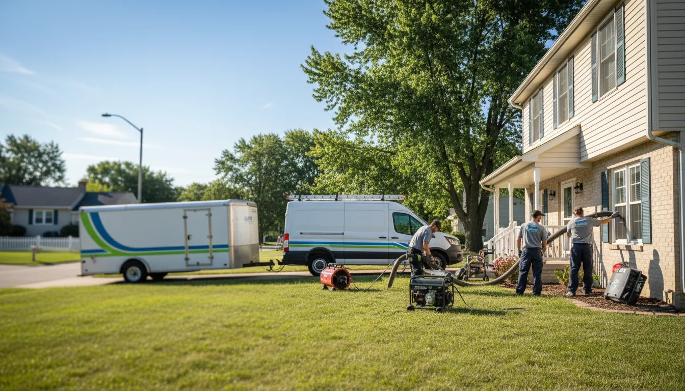 Flooded Basement Restoration And Cleanup With Repair in Stuart, IA near me